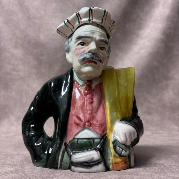 Eton Japan Figural Man Decanter Original Label
8x8x4 - Picture 6 of 8